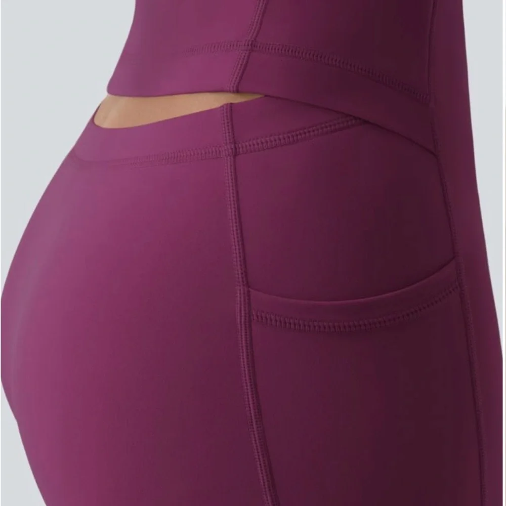HALARA Softlyzero™ Plush Backless Active Dress-Easy Peezy Edition Ume Purple - Picture 5 of 8